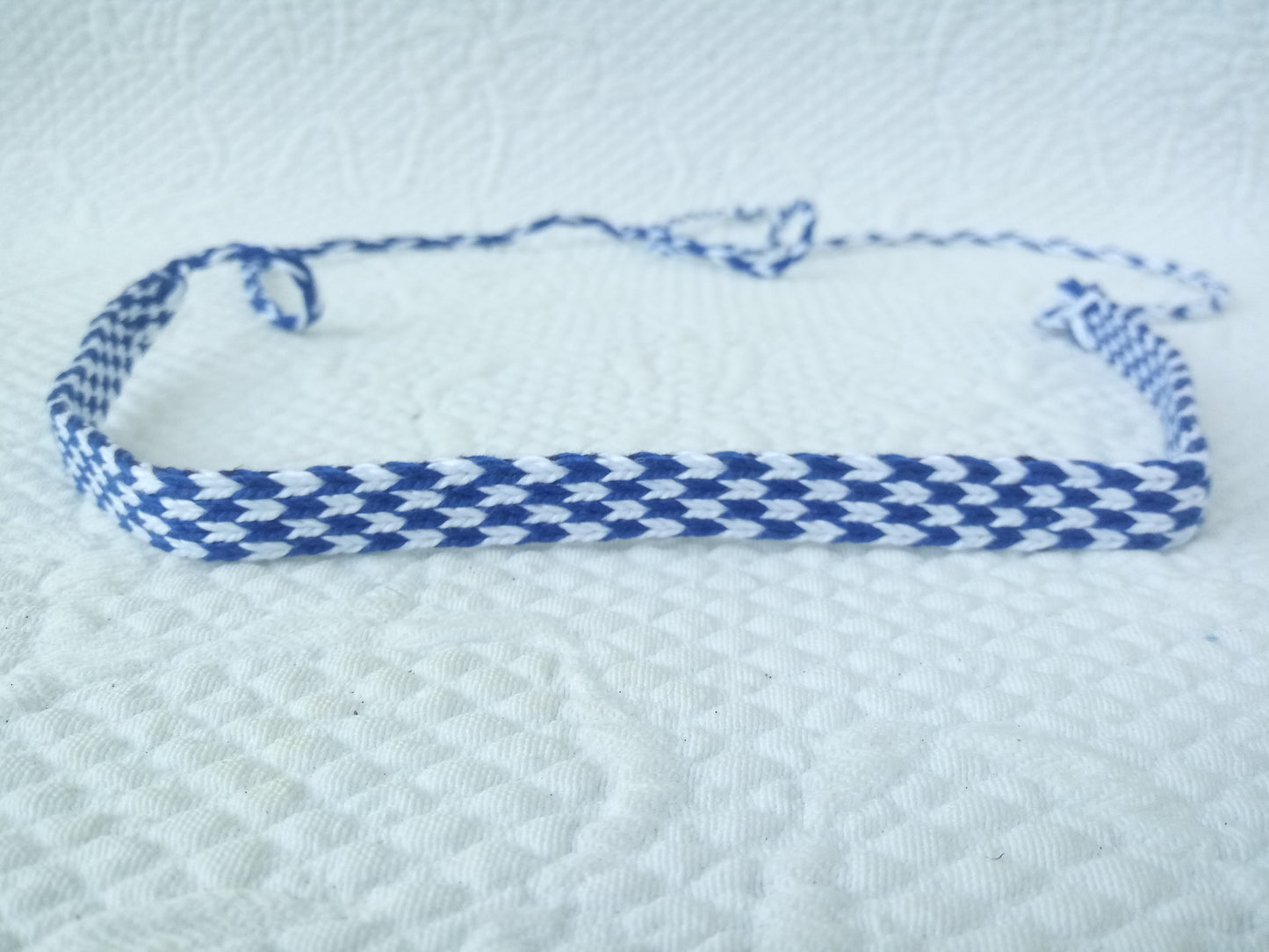 Tablet Weaving and Fingerloop Fillet/Circlet/Choker/Headband