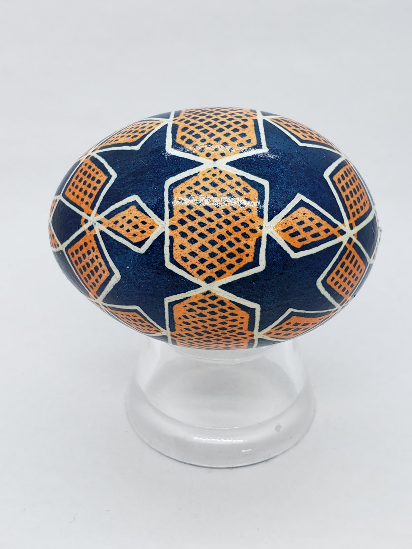 Stars and Nets Pysanka