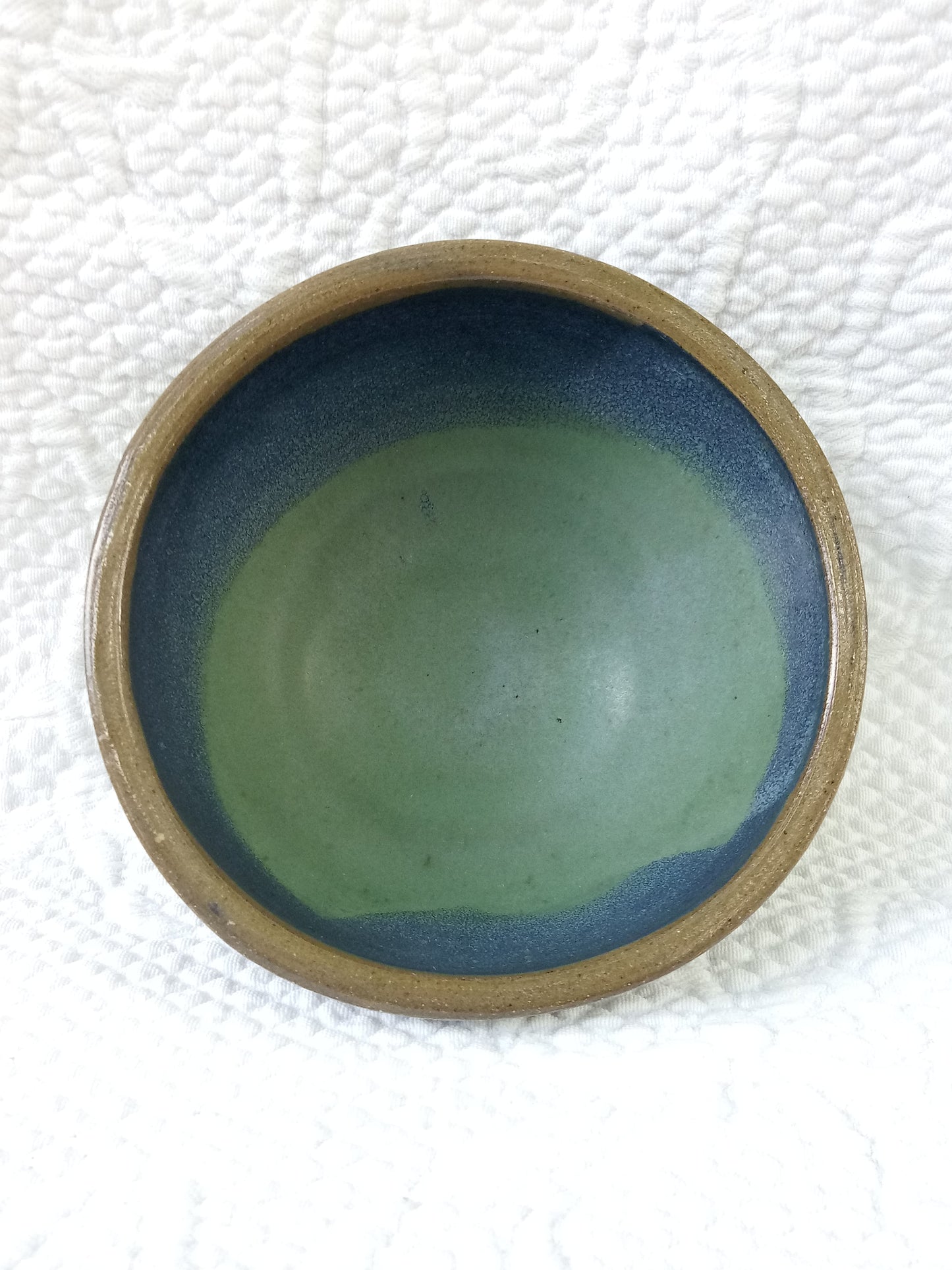 Handmade Bowl with Marbled Exterior