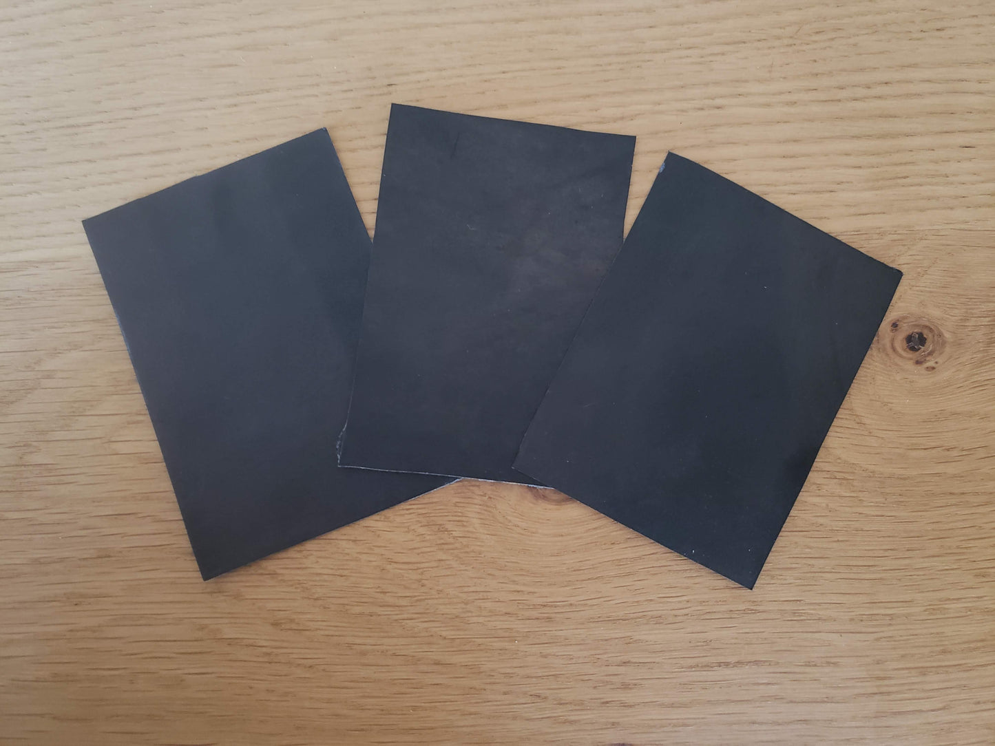 Black Handmade Lambskin Vellum Parchment