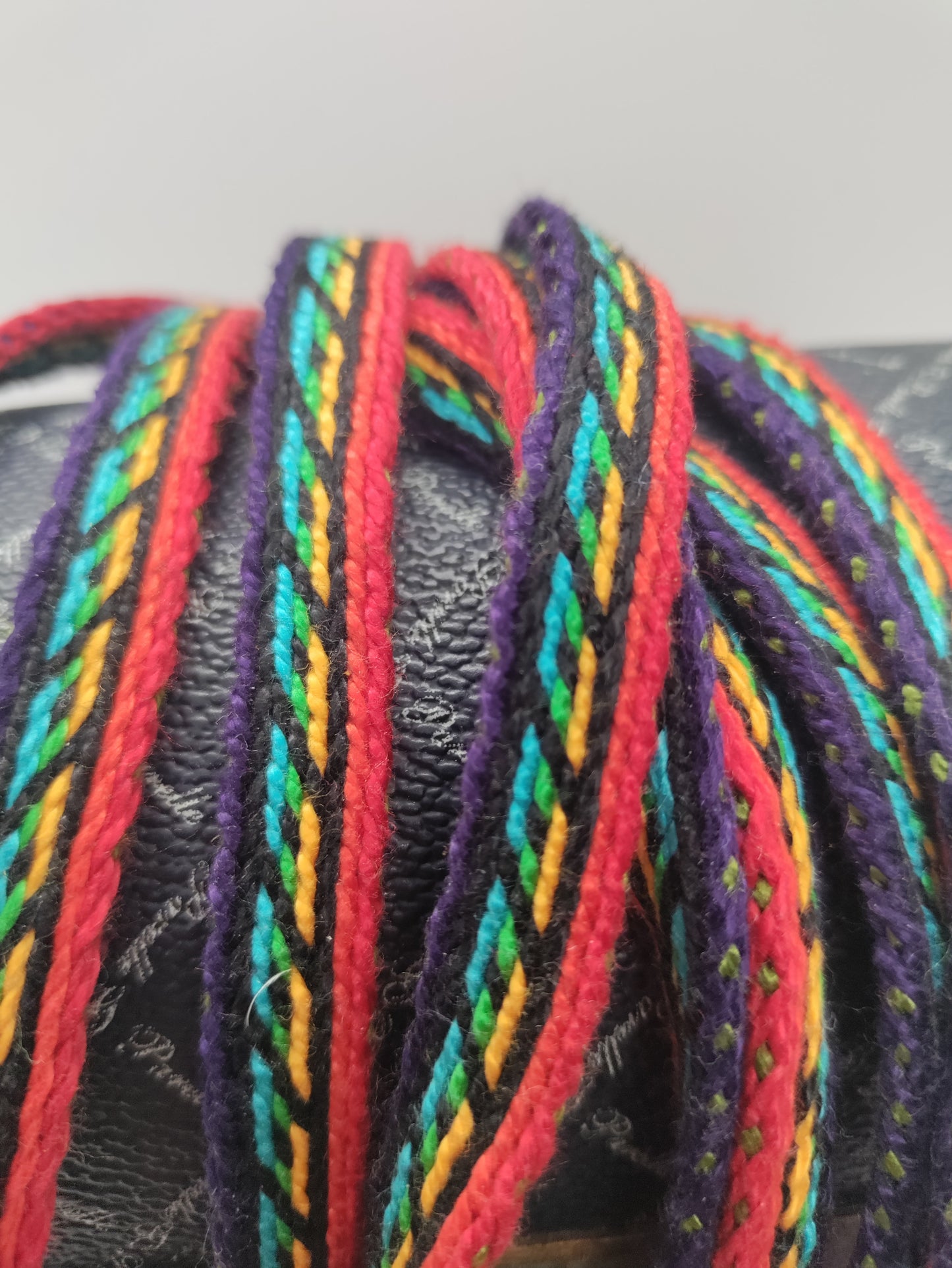 Rainbow Narrow Osberg Tablet Woven Trim