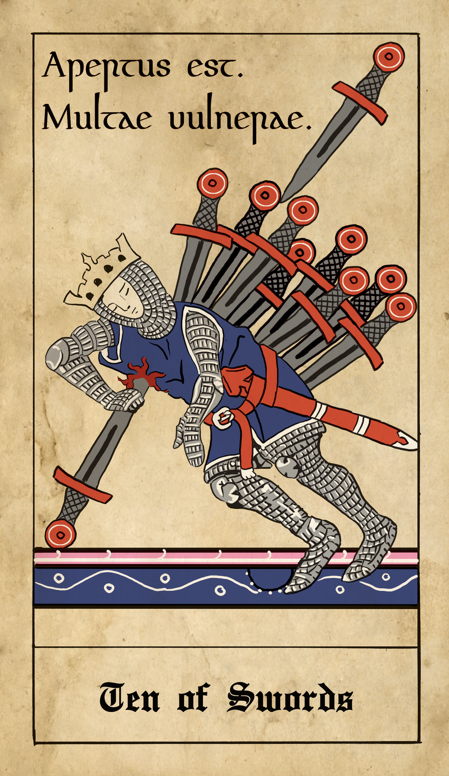 Medieval Marginalia Tarot Deck