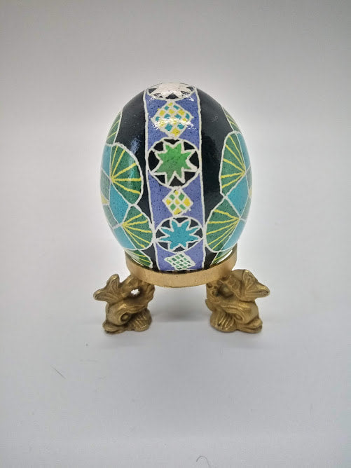 Rose Star Chicken Pysanka