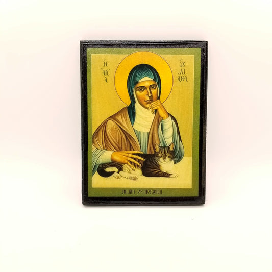Mother Julian of Norwich Icon-Style Holy Picture