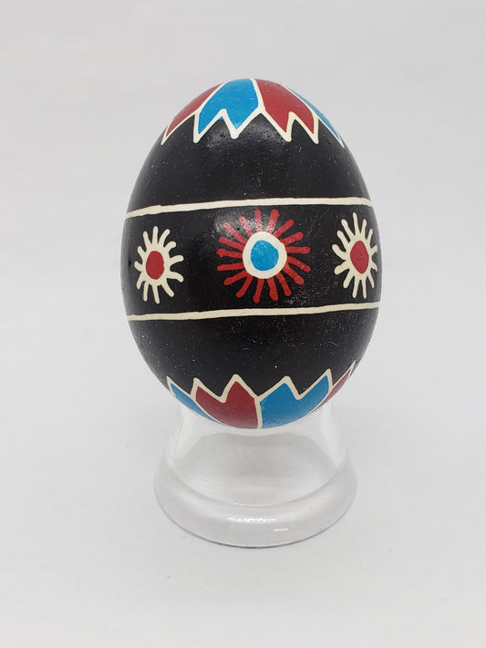 Suns and Spiders Pysanka
