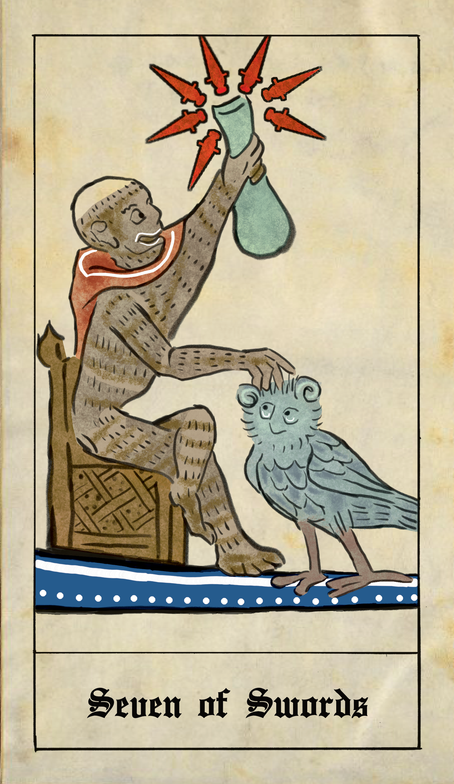 Medieval Marginalia Tarot Deck