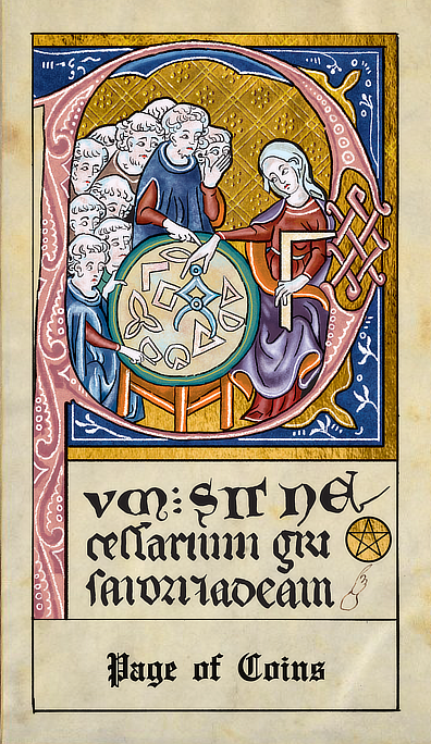Medieval Marginalia Tarot Deck