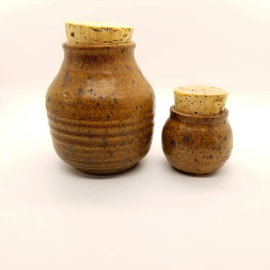Small Handmade Crocks/Flasks/Bottles