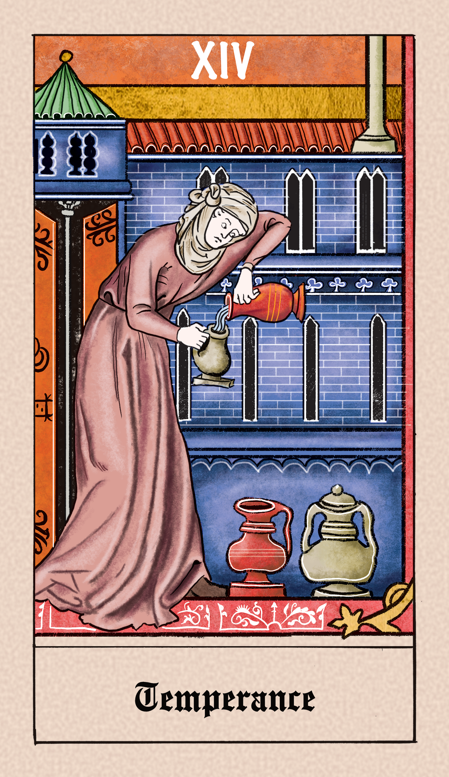 Medieval Marginalia Tarot Deck