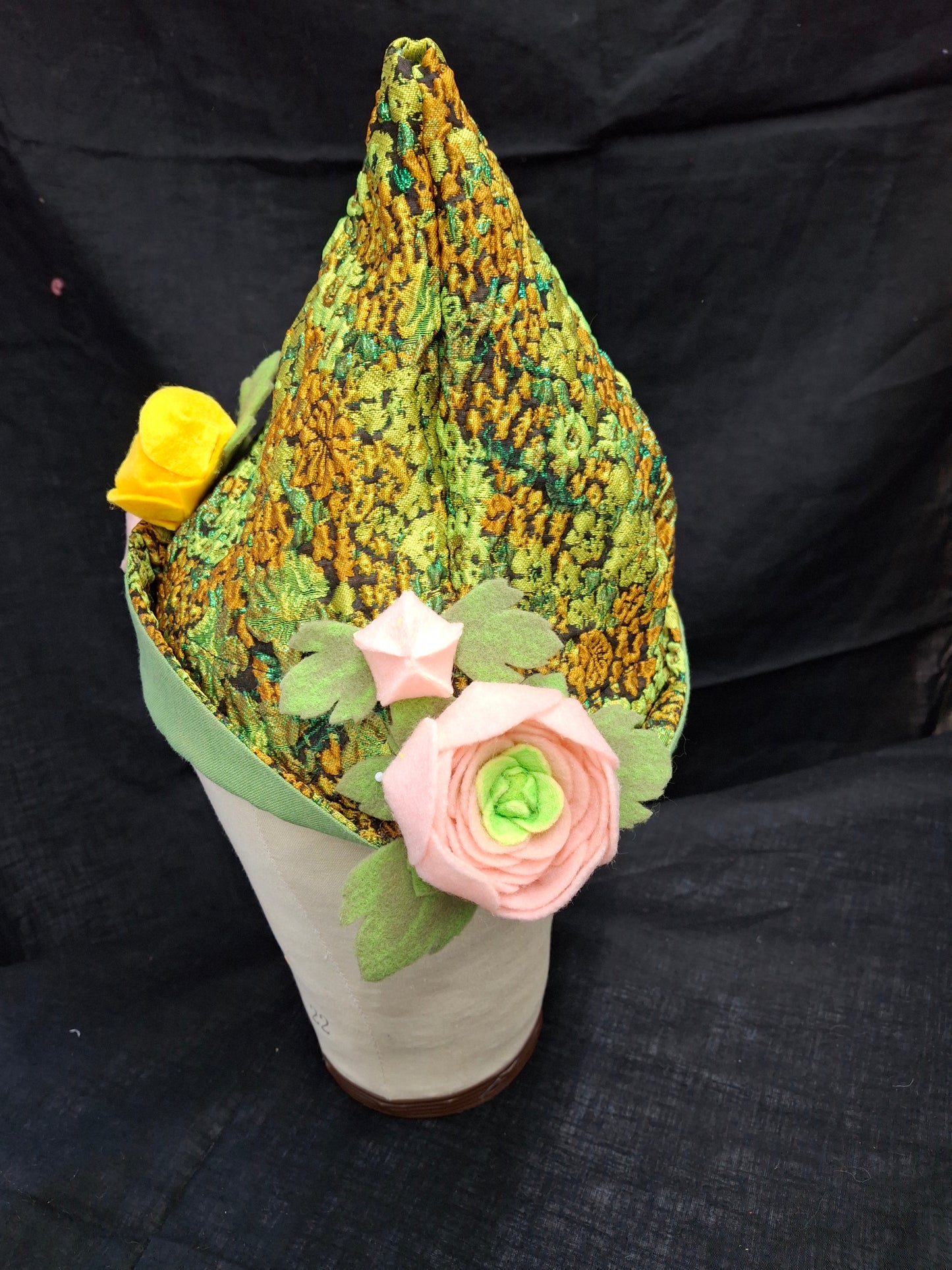 Flower Fantasy Fabric Cap