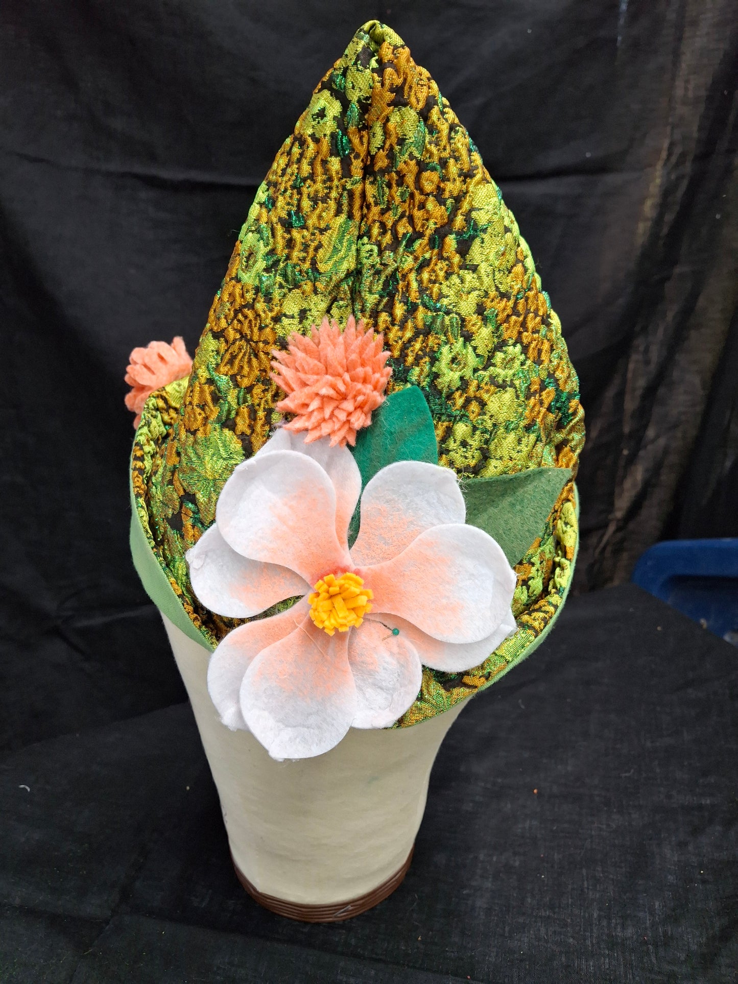 Flower Fantasy Fabric Cap
