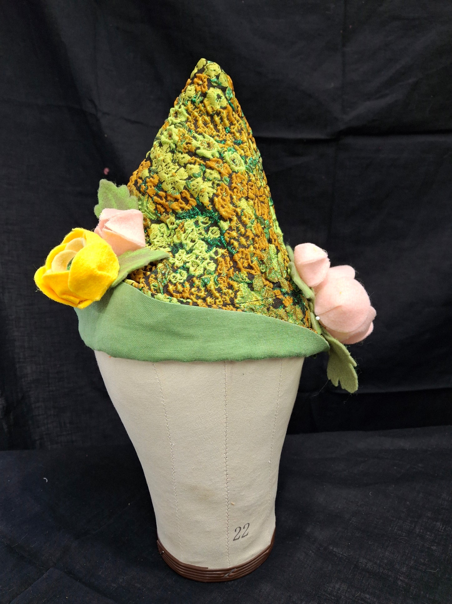 Flower Fantasy Fabric Cap