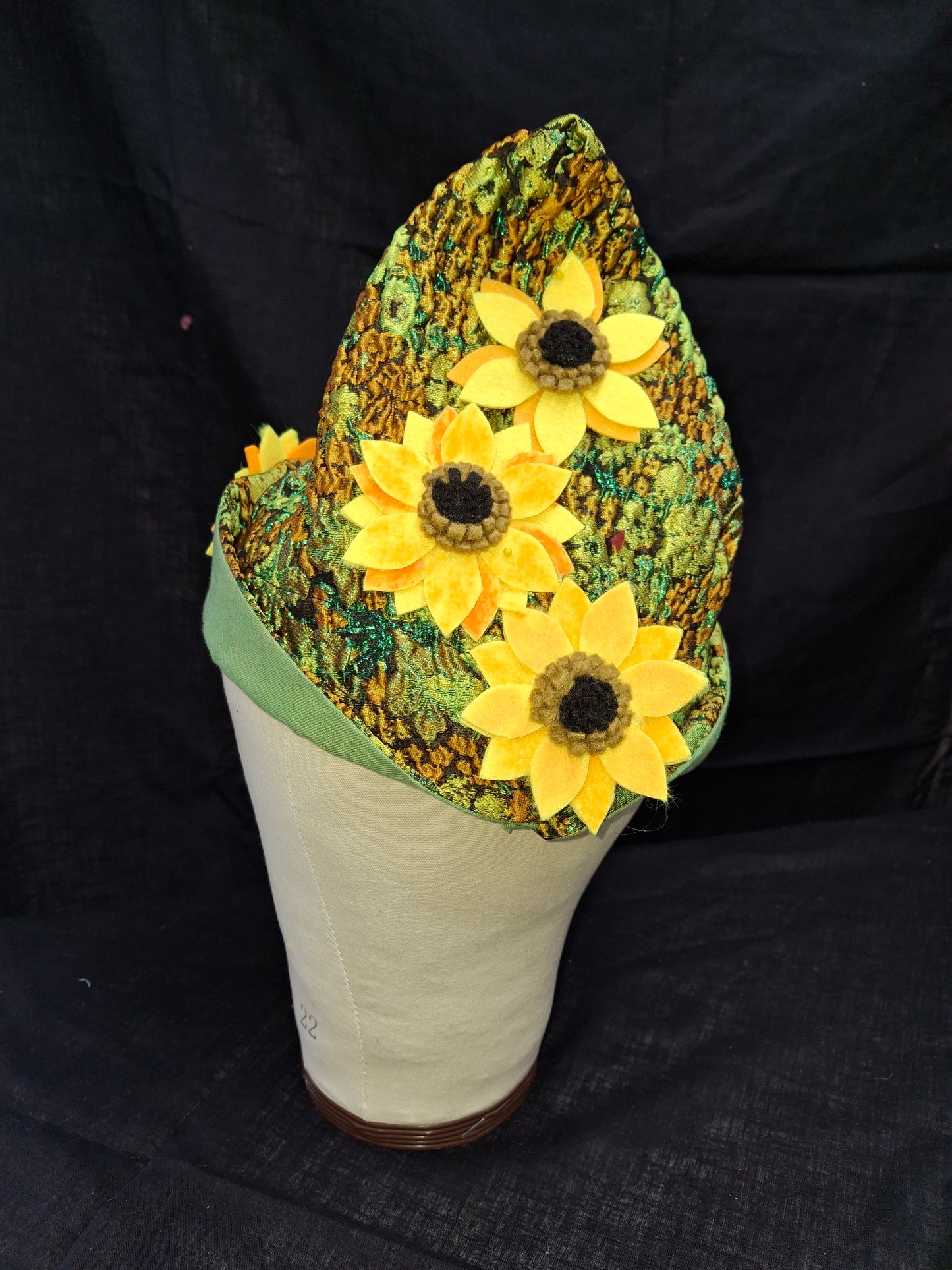 Flower Fantasy Fabric Cap
