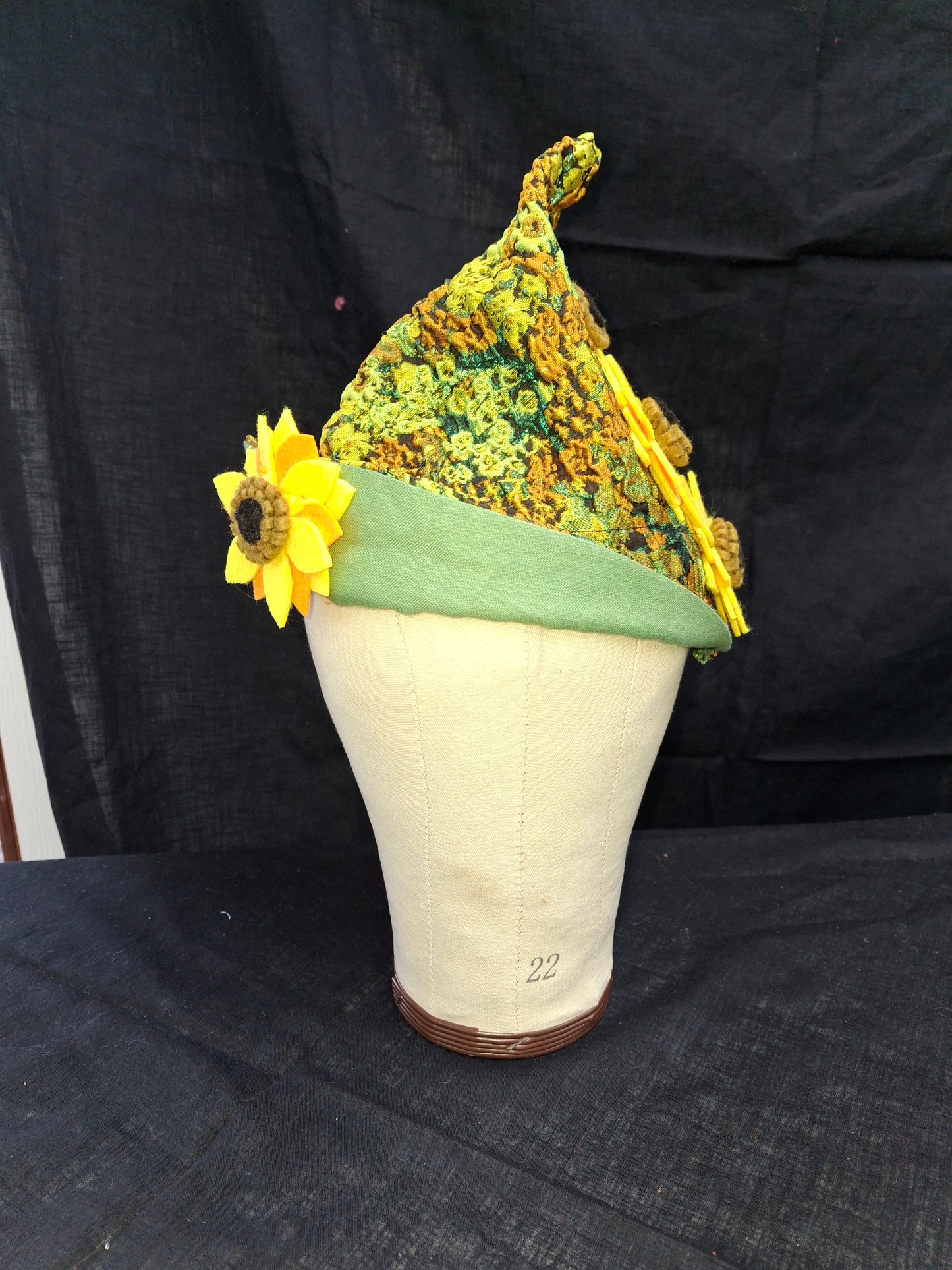 Flower Fantasy Fabric Cap