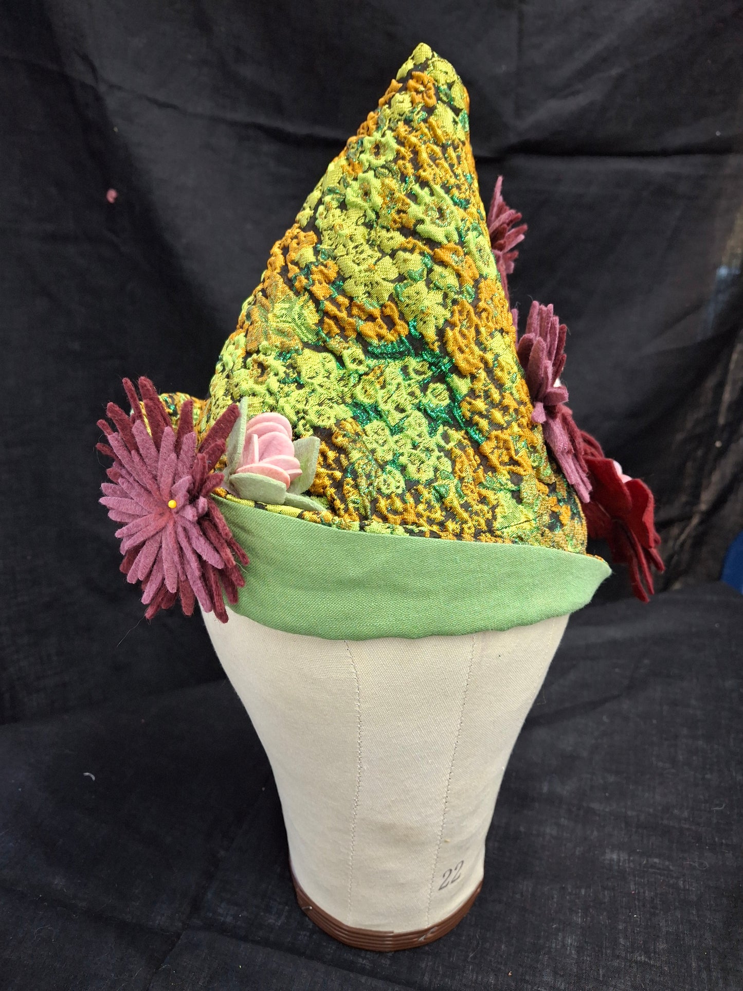 Flower Fantasy Fabric Cap