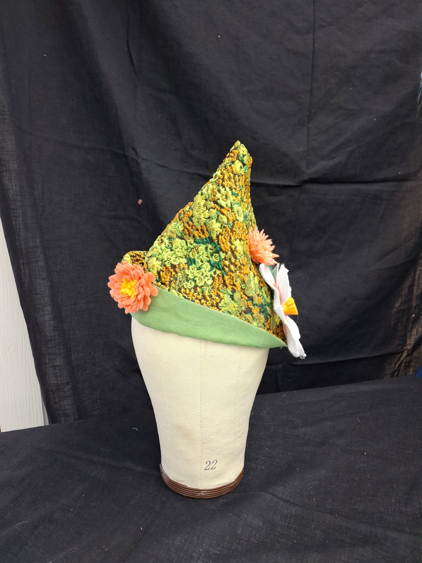 Flower Fantasy Fabric Cap