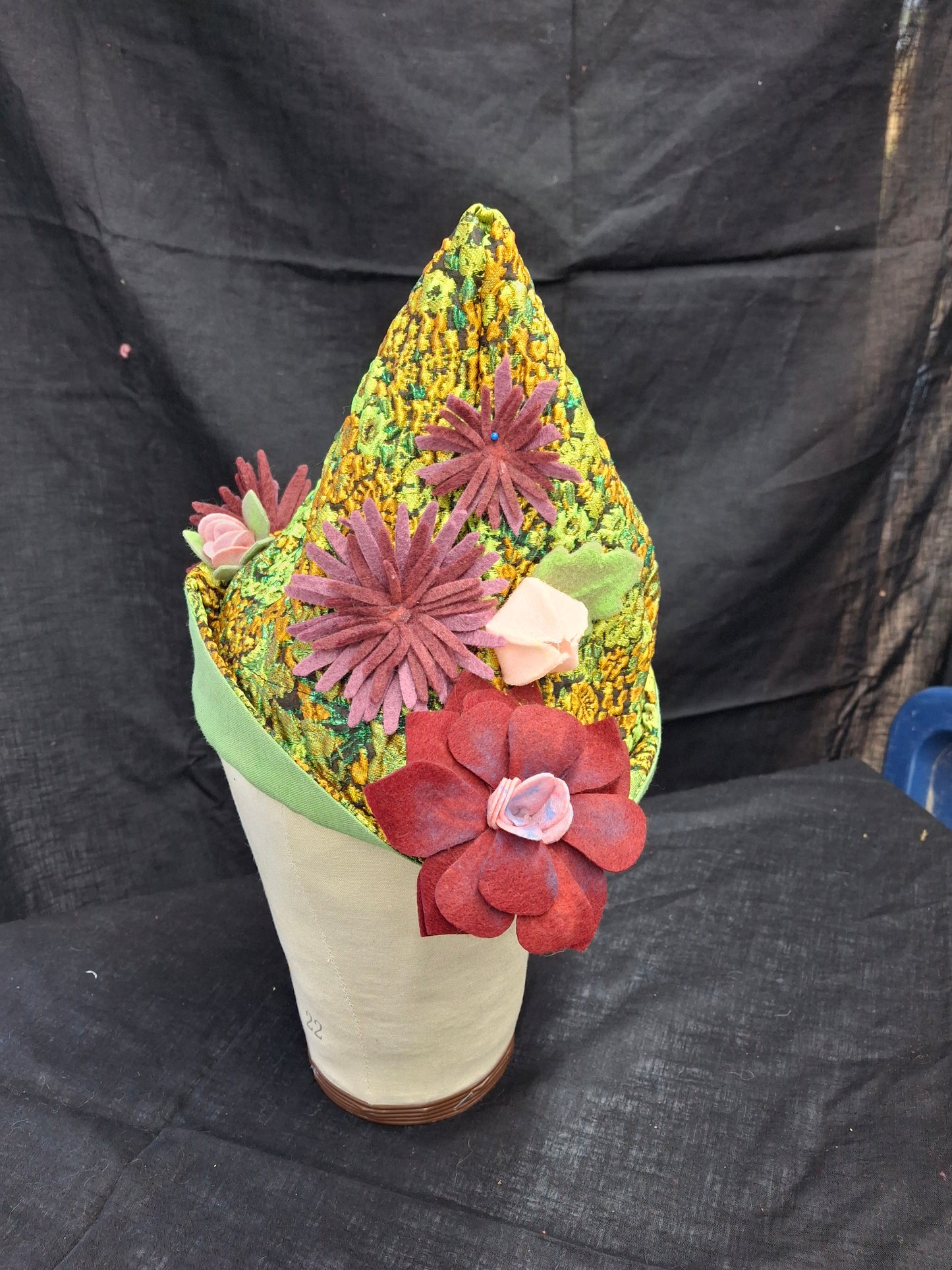 Flower Fantasy Fabric Cap