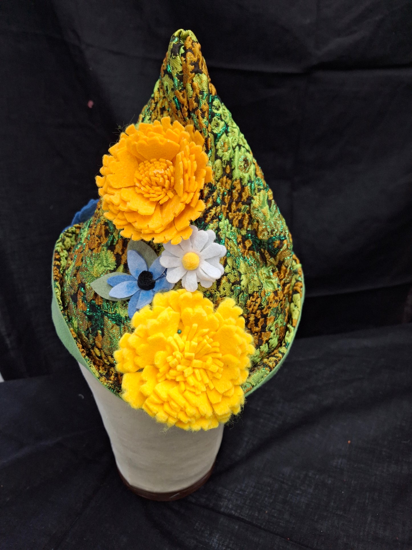 Flower Fantasy Fabric Cap